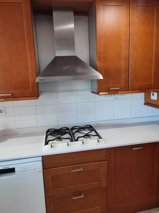 Duplex Con Piscina En Rubi Apartment Bagian luar foto
