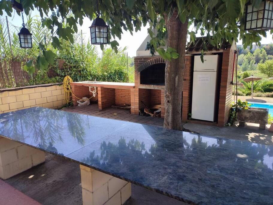 Duplex Con Piscina En Rubi Apartment Bagian luar foto